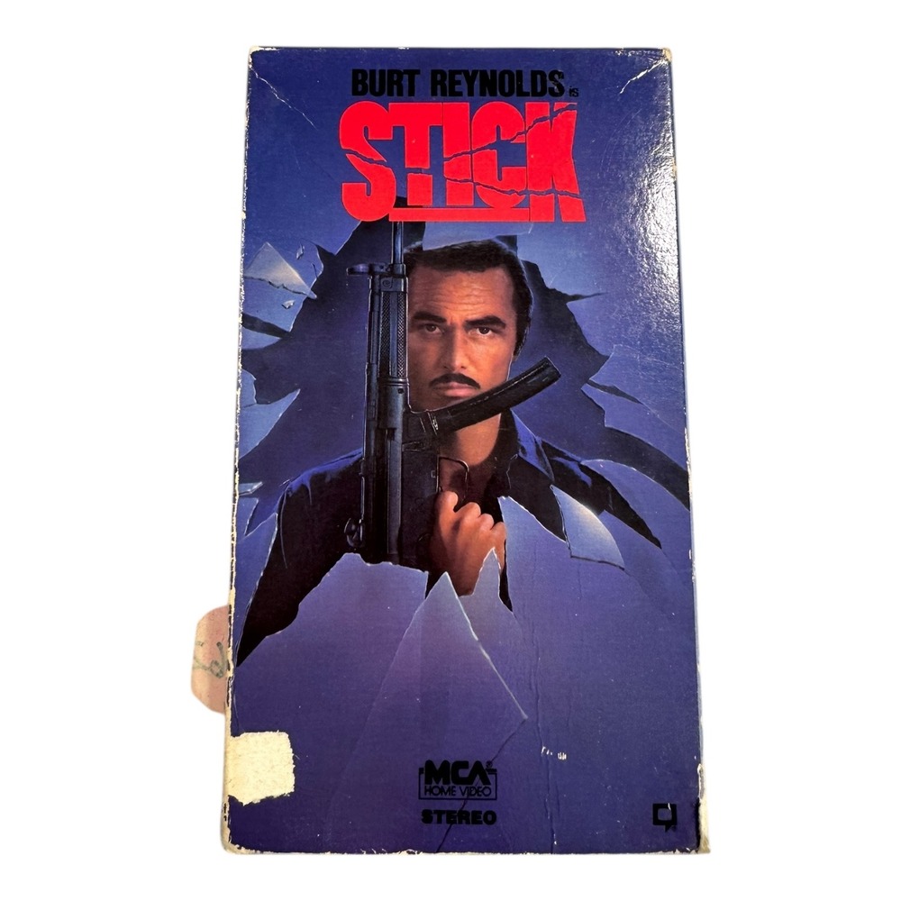 Stick Burt Reynolds Movie VHS‎ MCA Home Video 1985 Action Film
